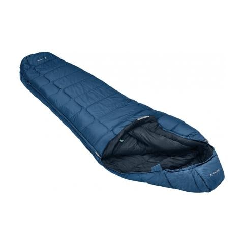 Sacco a pelo in fibra sintetica, colore blu  - Foto 1