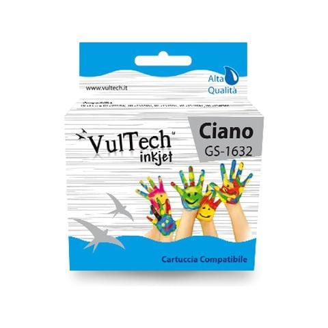 GS-1632, Ciano, Epson, T1632, WORKFORCE WF2010W, WF2510WF, WF2520NF, WF2530WF, WF2540WF, Ad inchiostro, Scatola - Foto 1
