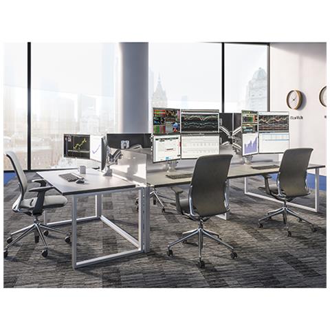 K1C420B supporto da tavolo per Tv a schermo piatto 91,4 cm (36") Scrivania Nero - Foto 2
