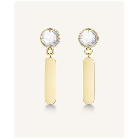 Gioielli Rosefield Jlpeg-j183. Orecchini, Colore Oro. Donna. - In ordine - Foto 3