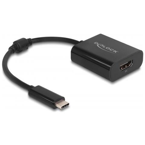 64175 Cavo E Adattatore Video 0,15 M Usb Tipo-c Hdmi Nero - Foto 1