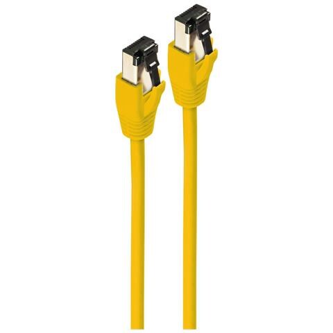 Cavo Patch Basic-s Cat. 8.1 F /ftp Pimf Lszh Giallo 150 M Bs08-41082 - Rete - Cavo Di Rete Cat 8 (bs08-41082) - Foto 2