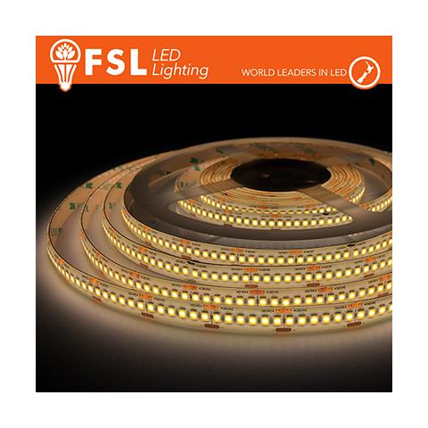 Striscia LED 5m IP65 SILICON 2835 24V - 16W /m 240led /m 4000K - Foto 1