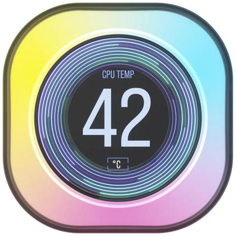 Modulo Schermo LCD CW-9061012-WW 2.1" per Dissipatore al Liquido Colore Bianco - Foto 1
