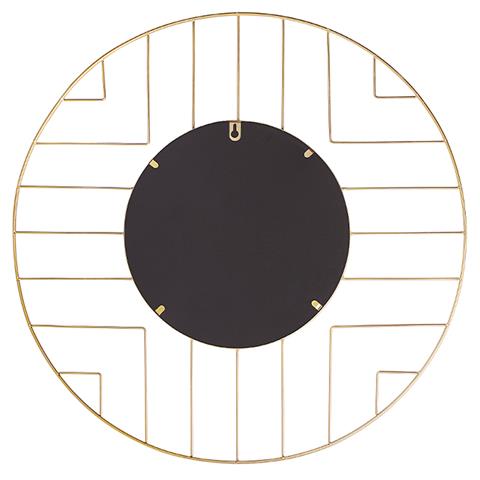 Specchio Hesdin Metallo Oro - Foto 5