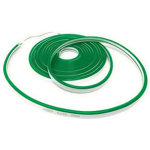 Striscia Led Verde Per Scritte Insegne Luminose Strip Flessibile 5 Mt Ip65 - Foto 2