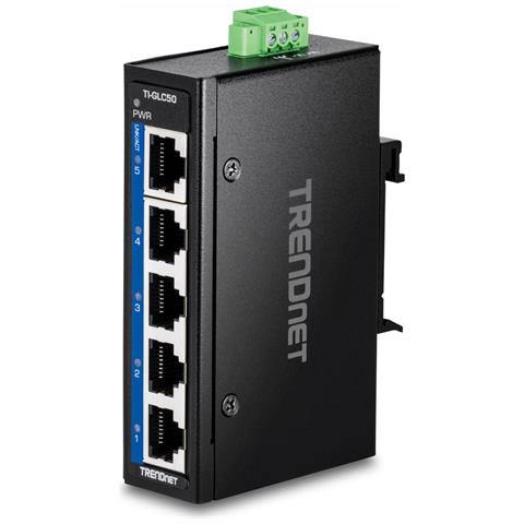 Switch TI-GLC50 Non Gestito Gigabit Ethernet Nero - Foto 1
