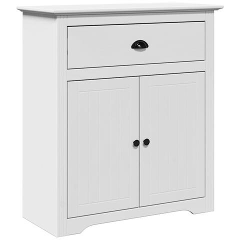 Mobile Da Ingresso Bodo Bianco 80x35x90 Cm - Foto 2