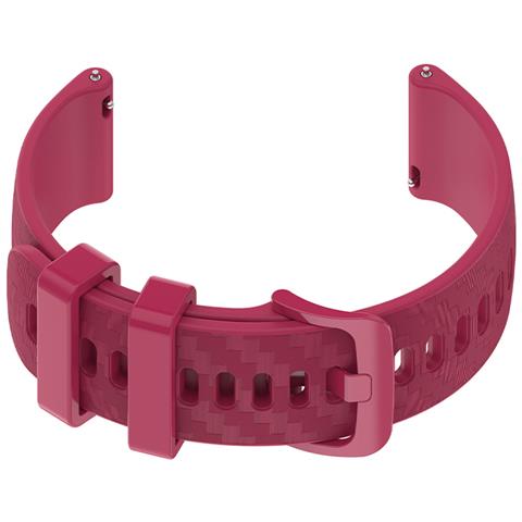 Cinturino Per Orologio In Silicone Per Garmin Vivoactive 4/3/venu Winered 20 Mm - Foto 3