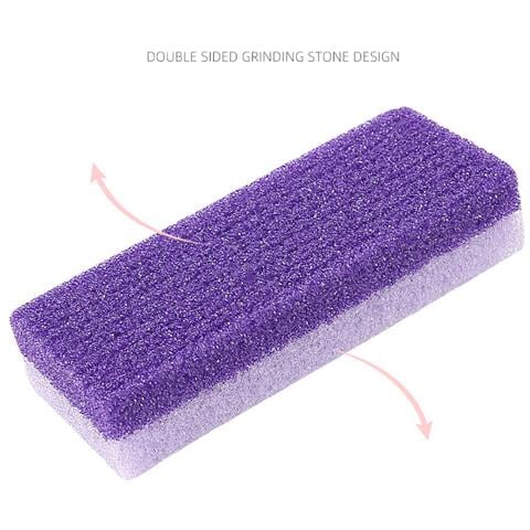 Pietra Pomice Blu A Doppia Faccia Per I Piedi Purple - Foto 2