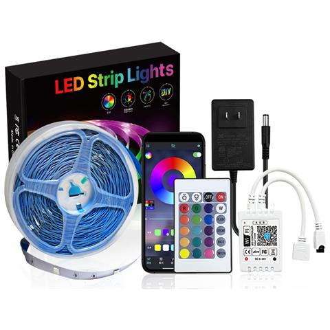 Kit Di Strisce Luminose Led Intelligenti Con Wifi E Controllo Vocale, 40 M 40 - Foto 1