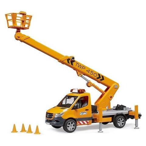 Furgone Con Piattaforma Lavoro Luci E Suoni 02679 Mercedes Spri - Foto 1