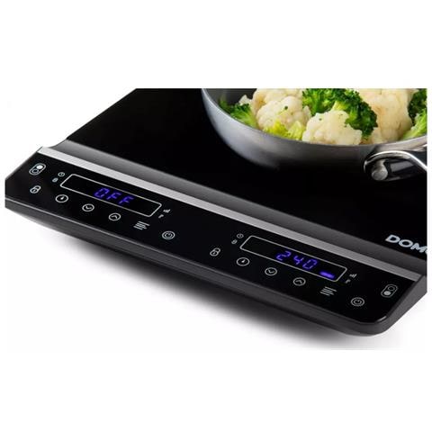 Piano Cottura DO30112IP Induzione Verticale 2 Piani Cottura Timer Nero - Foto 2