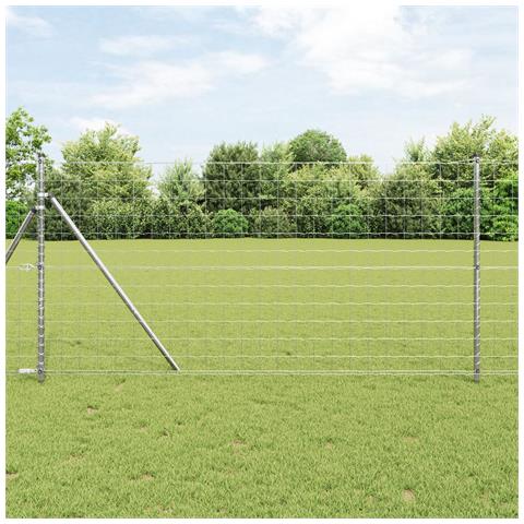 Recinzione in Acciaio Zincato Euro 1.2x25 m - Foto 2