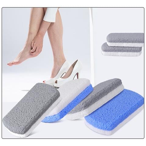 Set Di 5 Pietre Pomice Per Piedi: Esfoliazione Delicata E Rimozione Di Calli White+grey - Foto 2