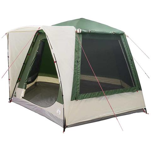 Tenda da campeggio Verde 420 x 420 x 227 cm Poliestere - Foto 1
