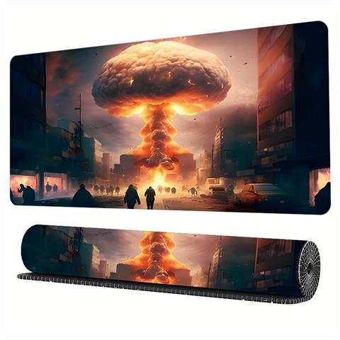 Tappetino Mouse Gaming Esteso Grande 300x600mm In Gomma Naturale Impermeabile - Foto 2