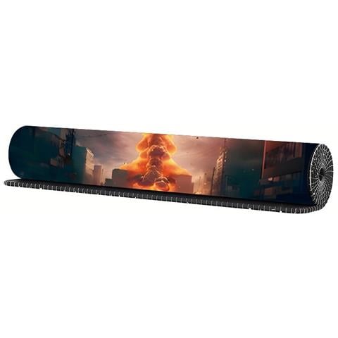 Tappetino Mouse Gaming Esteso Grande 300x600mm In Gomma Naturale Impermeabile - Foto 3