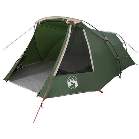 Tenda a tunnel con tetto Verde e Bianco 328 x 228 x 115 cm - Foto 1