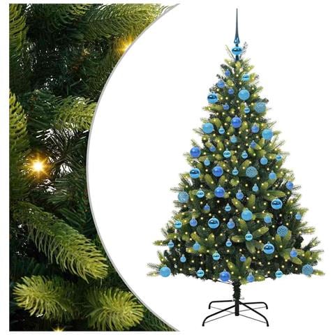 Albero di Natale Artificiale a Cerniera con 300 LED 180 cm - Foto 1