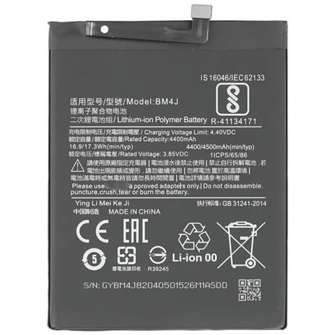 Oem Batteria Testata Ricambio Pari Originale Bm4j Per Xiaomi Redmi Note 8 Pro - Foto 1