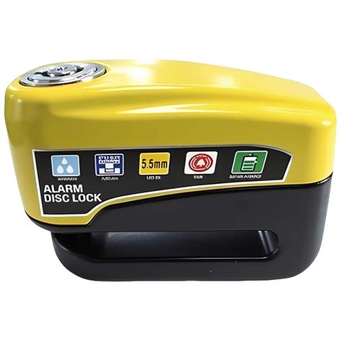 Antifurto Blocca Disco In Alluminio Con Allarme 110 Db Per Bici Moto - Foto 5