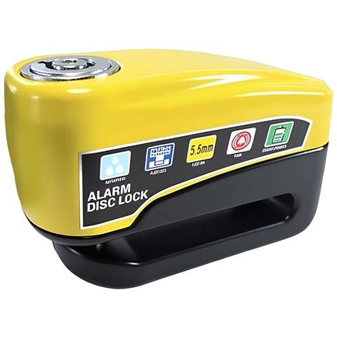 Antifurto Blocca Disco In Alluminio Con Allarme 110 Db Per Bici Moto - Foto 1