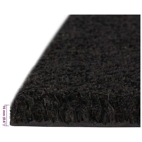 Zerbino Nero 80x100 cm Fibra di Cocco - Foto 6