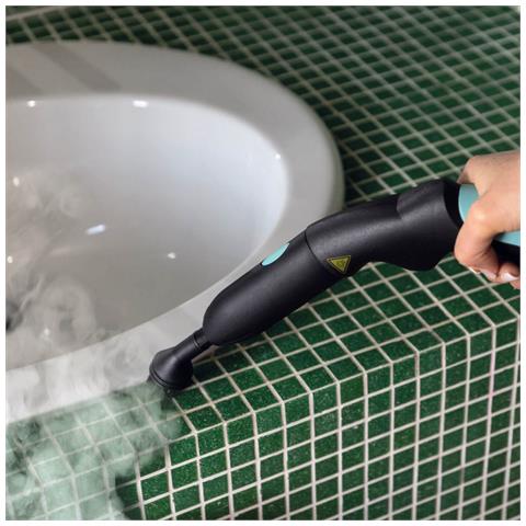 4145 XVapor Comfort, Pulitore a vapore, Uccide 99,9% germi e batteri, Kit accessori, Vapore continuo 45', 1500W, 5 bar, Blu - Foto 2