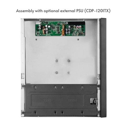 IX-06B-OP computer case Small Form Factor (SFF) Nero - Foto 2