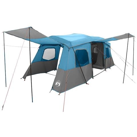 Tenda Istantanea con Copertura Impermeabile 3 persona Blu - Foto 1