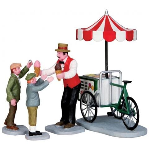 Venditore Di Gelati - Gelato Cart, Set Da 4 - Foto 1
