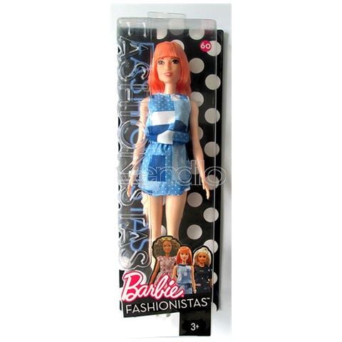 Barbie bambola fashionista capelli blu - Foto 6