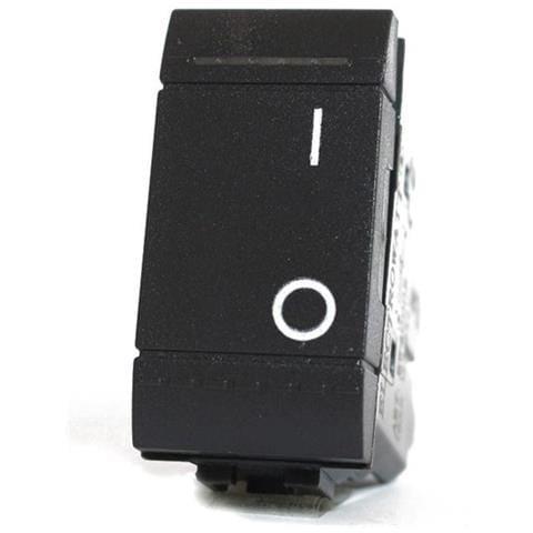 20 Pulsanti Interruttore 2p Bipolare Nero 16a Compatibile Btcino Living - Foto 1