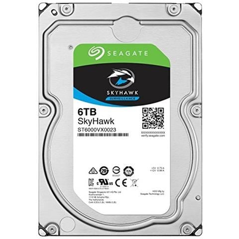 Hard Disk SkyHawk ST6000VX0023 6 TB 3.5” Interfaccia Sata III 6 Gb / s Buffer 256 MB - Foto 1