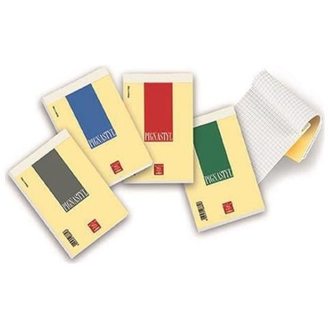 Blocchi Pigna Styl 02137465m - Formato A6 - Rigatura 5m - Colori Ass. - Confezione 20 Pz - Foto 1