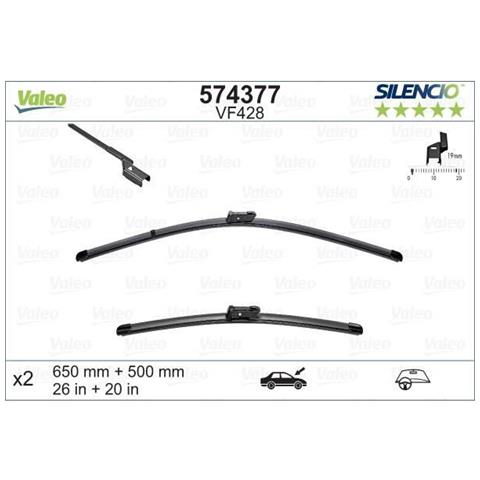 2 Spazzole Tergicristallo 574377 - Foto 1