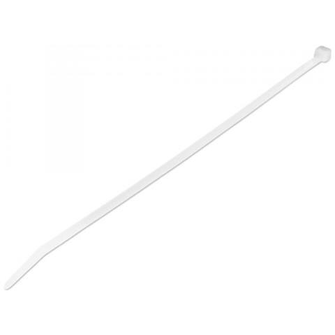 Fascette Fermacavo Da 25 Cm Riutilizzabili -100 Pz - Bianco - Foto 1