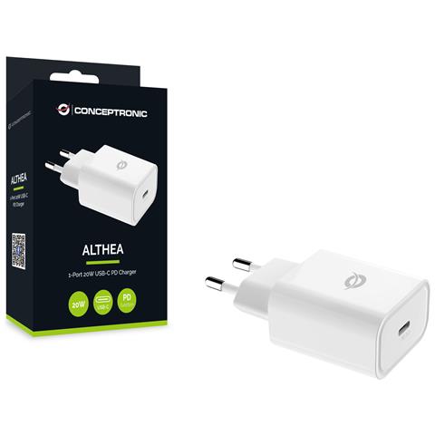 ALTHEA07W Caricabatterie per dispositivi mobili Universale Bianco AC Interno - Foto 3