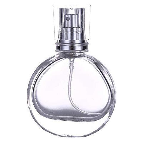 30ml Svuotare Vetro Del Profumo Della Bottiglia Dello Spruzzo Atomizzatore Ricaricabile Trasparente Circolare - Foto 1
