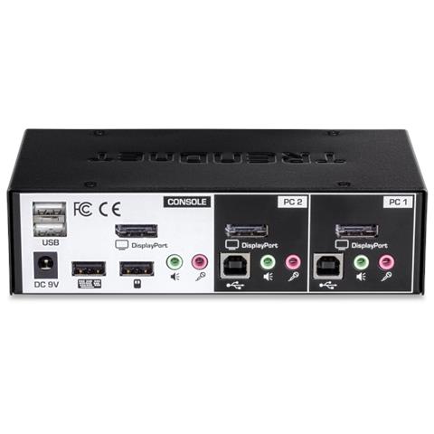 TK-241DP Switch per Keyboard-Video-Mouse (kvm) Nero - Foto 2