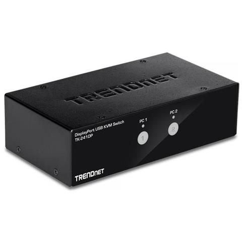TK-241DP Switch per Keyboard-Video-Mouse (kvm) Nero - Foto 1