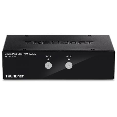 TK-241DP Switch per Keyboard-Video-Mouse (kvm) Nero - Foto 3