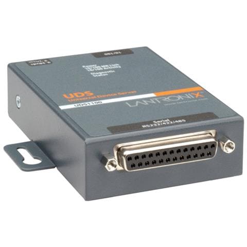 UDS1100, 10/100Base-T (X) , 100 - 240V, SNMP, Telnet, HTTP, ARP, UDP, TCP, ICMP, Telnet, TFTP, AutoIP, DHCP, HTTP, SNMP TCP, UDP, Telnet, TFTP, LAN - Foto 1