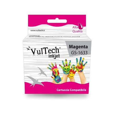 GS-1633, Magenta, Epson, T1633, WORKFORCE WF2010W, WF2510WF, WF2520NF, WF2530WF, WF2540WF, Ad inchiostro, Scatola - Foto 1