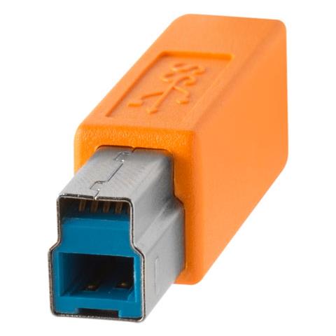 Tether Tools Cu5460org Cavo Usb 4,6 M Usb 3.2 Gen 1 (3.1 Gen 1) Usb A Usb B Arancione - Foto 3