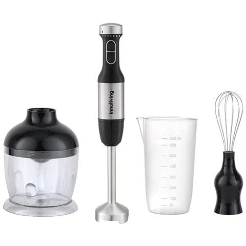 Frullatore ad Immersione INN-698 con Recipiente da 0.7 L Potenza 700 Watt Colore Nero - Foto 2