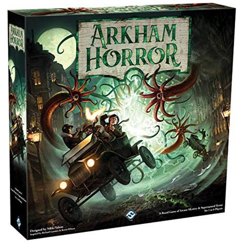 Gioco Da Tavolo Arkham Horror 3a Edizione Gioco Misterioso Gioco Di Strategia Gioco Da Tavolo Cooperativo Per Adulti E Famiglie Eta 14+ 1-6 Giocatori Tempo Di Riproduzione Medio 2-3 Ore Realizzato Da - Foto 1
