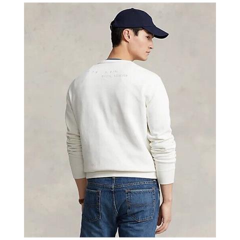 Felpa Polo Ralph Lauren Con Stampa Ancora Tg Xxl - Foto 2