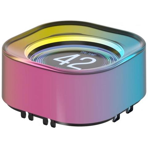 Modulo Schermo LCD CW-9061011-WW 2.1" per Dissipatore al Liquido Colore Nero - Foto 2